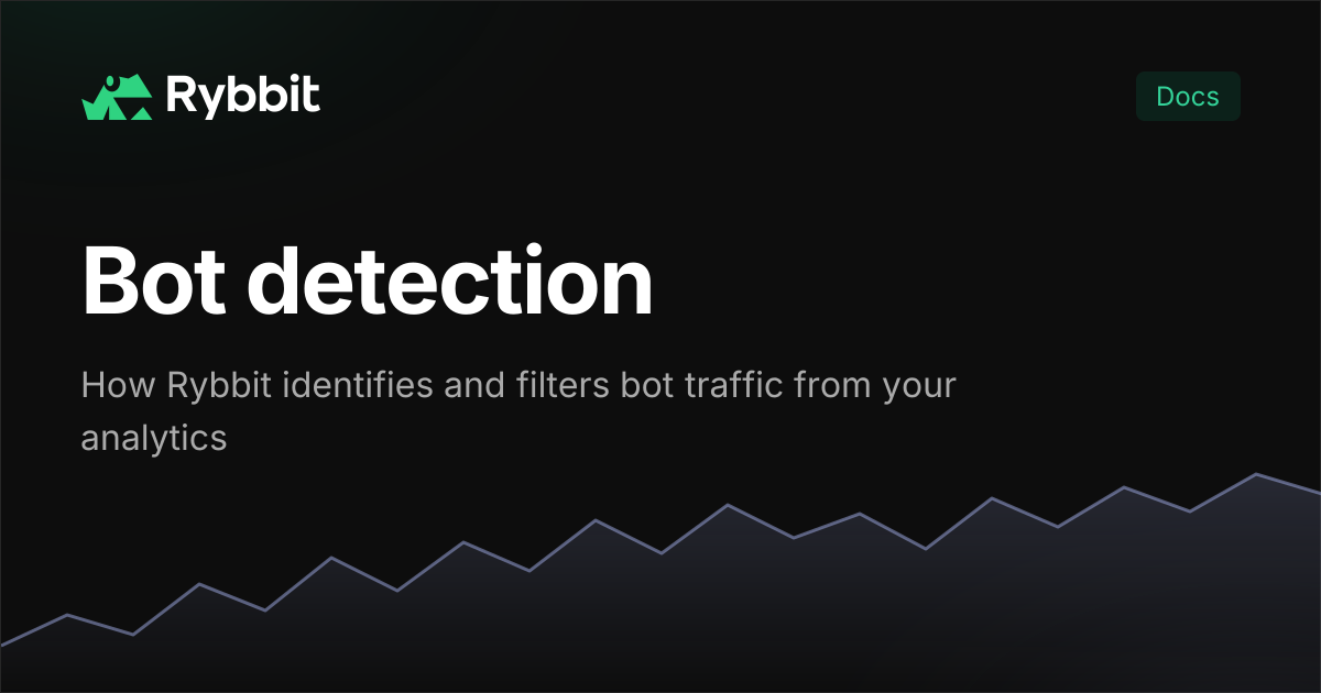 Bot detection | Rybbit